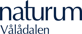 Logotype för naturum Vålådalen